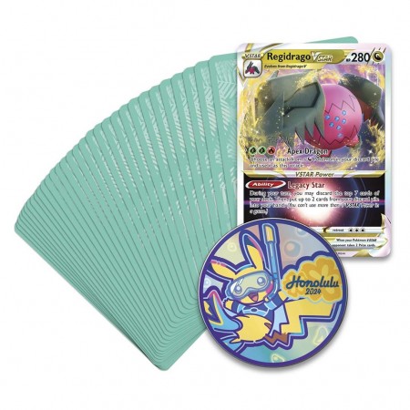 Cartas Pokmon Tcg: 2024 World Championships Deck - Evan Pavelski, Regidrago Vstar (6666)