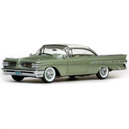 Carro Sun Star Pontiac Bonneville 1959 Escala 1/18 - Verde