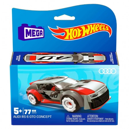 Carro Hot Wheels Mega - Audi Rs 6 Gto Concept (2655)