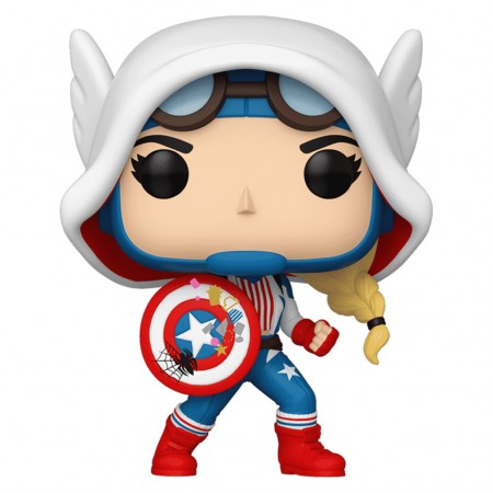 Funko Pop Marvel Gwenverse - Cap-gwen 1486