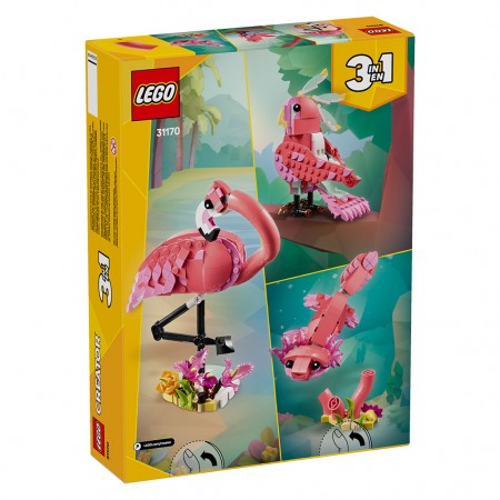 Lego Creator 3-1: Wild Animals - Pink Flamingo 31170