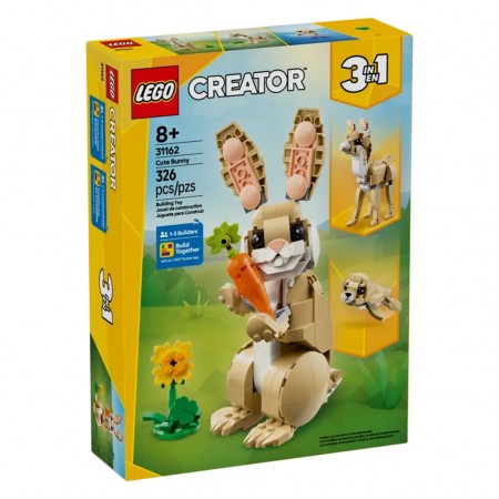 Lego Creator 3-1 - Cute Bunny 31162