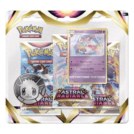 Cartas Pokmon Tcg: Astral Radiance - 3-pack Blister (50288)