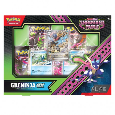 Cartas Pokmon Tcg: Scarlet & Violet: Shrouded Fable - Greninja Ex (58598)