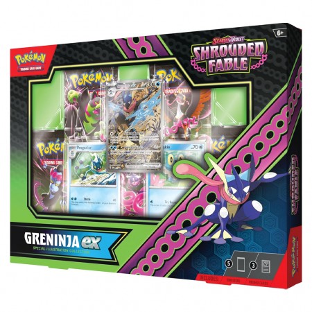 Cartas Pokmon Tcg: Scarlet & Violet: Shrouded Fable - Greninja Ex (58598)