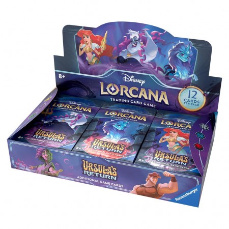 Cartas Disney Lorcana Tcg: Ursula's Return - Booster Pack Display (83466)