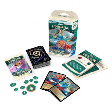Cartas Disney Lorcana Tcg: Achazia's Island - Single Player Deck (84890)