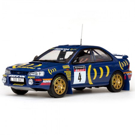 Carro Sun Star Subaru I.555 C.mcrae/d.ring.5506 R.1994 Escala 1/18 - Azul