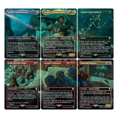 Cartas Magic The Gathering Universes Beyond: The Lord Of The Rings Tales Of The Middle-earth - Aragorn At Helm's Deep (20743)