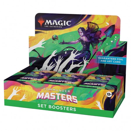 Cartas Magic The Gathering: Commander Masters - Set Boosters C/24 Pcs (21679)