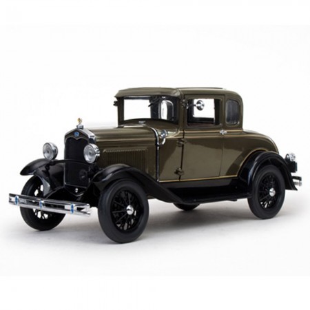 Carro Sun Star Ford a Coupe-chicle Drab 1931 Escala 1/18 - Marrom