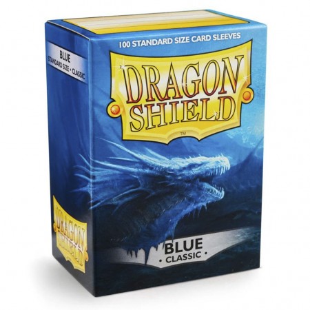 Protetor Cartas Dragon Shield Deck Sleeves Classic - Blue 100 Pcs