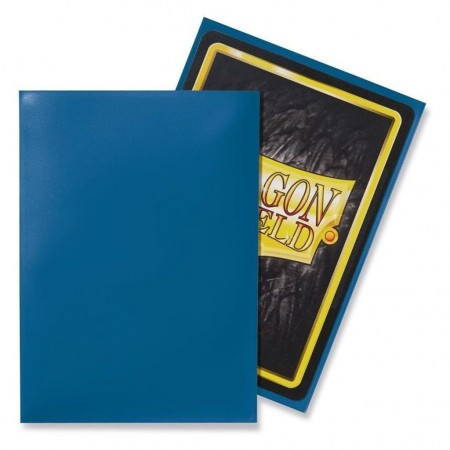 Protetor Cartas Dragon Shield Deck Sleeves Classic - Blue 100 Pcs
