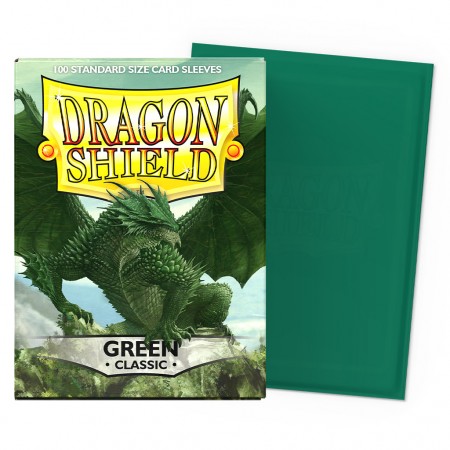 Protetor Cartas Dragon Shield Deck Sleeves Classic - Green 100 Pcs