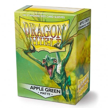 Protetor Cartas Dragon Shield Deck Sleeves - Matte Apple Green 100 Pcs