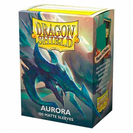 Protetor Cartas Dragon Shield Deck Sleeves - Matte Aurora 100 Pcs