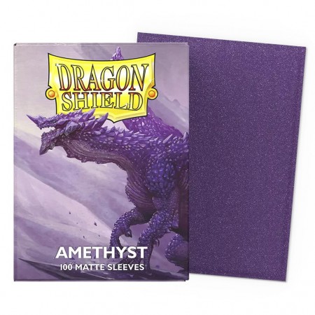 Protetor Cartas Dragon Shield Deck Sleeves - Matte Amethyst 100 Pcs