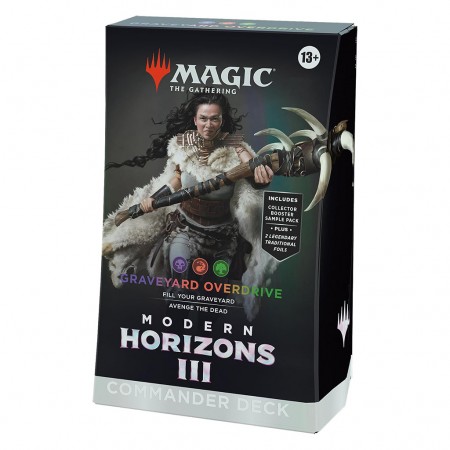 Cartas Magic: The Gathering - Modern Horizons Iii Commander Deck - Graveyard Overdrive (25367)