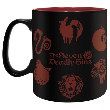 Caneca Abystyle The Seven Deadly Sins: Nanatsu No Taizai - Emblems Mug (52308)