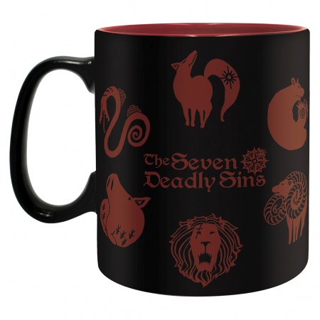 Caneca Abystyle The Seven Deadly Sins: Nanatsu No Taizai - Emblems Mug (20959)