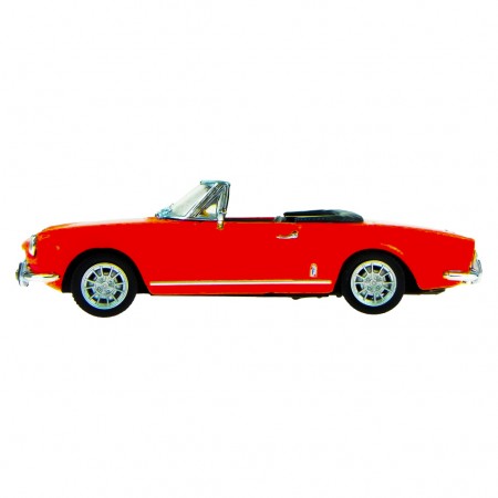 Carro Vitesse Fiat 124 Spider Bs 1970 Escala 1/43 - Vermelho