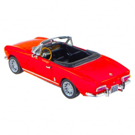 Carro Vitesse Fiat 124 Spider Bs 1970 Escala 1/43 - Vermelho