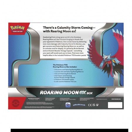 Cartas Pokemon Tcg: Roaring Moon Ex Box (85712)