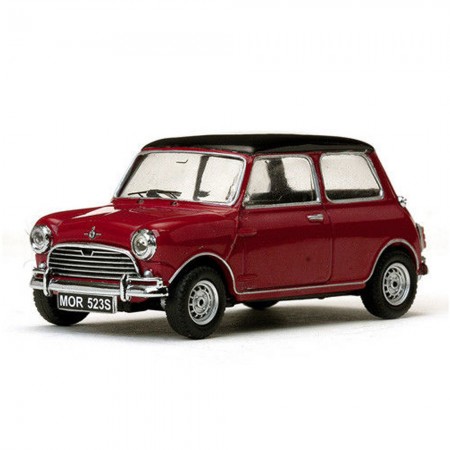 Carro Vitesse Mini Morris Cooper S Tartan Red 1963 Escala 1/43 - Vermelho