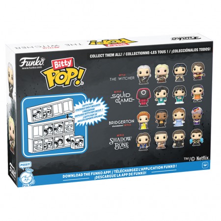 Funko Bitty Pop The Witcher - Geralt 4-pack (86125)