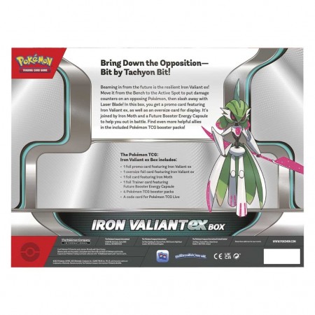 Cartas Pokemon Tcg: Iron Valiant Ex Box (85712)