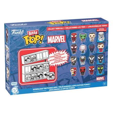 Funko Bitty Pop Marvel Spider-man - Miles Morales 4-pack (85702)