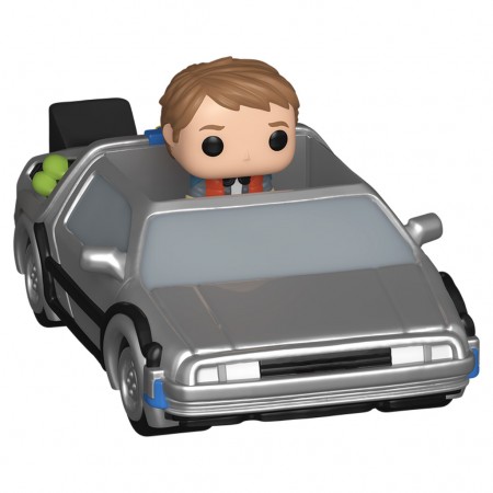 Funko Bitty Rides: Back To The Future - Marty Mcfly And Time Machine