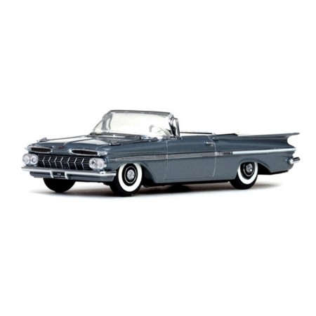 Carro Vitesse Chevrolet Impala Grecian Gray 1959 Escala 1/43 - Cinza