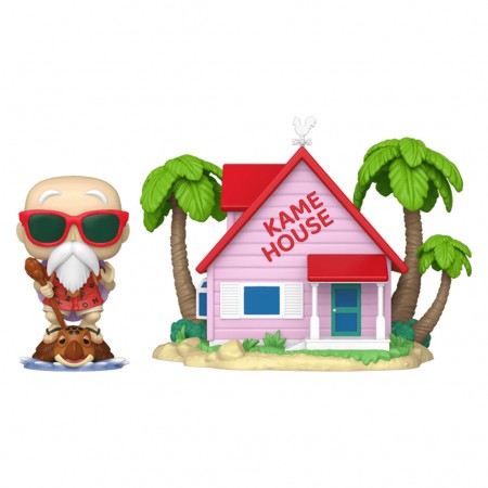 Funko Pop Town Dragon Ball - Master Roshi At Kame House 46