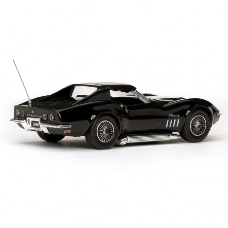 Carro Vitesse Corvette Coupe-tuxedo 1968 Escala 1/43 - Preto