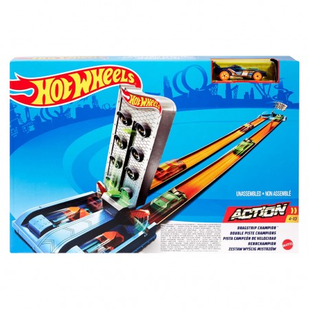 Pista Hot Wheels Action - Dragstrip Champion (3848)