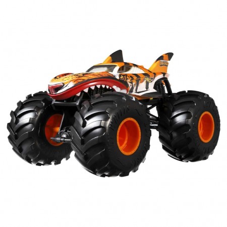 Hot Wheels Monster Trucks Oversizd 1/24 - Tiger Sharkk (9127)