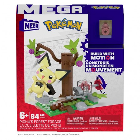 Boneco Mega Pokemon - Pichu's Forest Forage (4678)