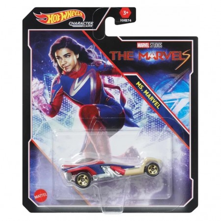 Carro Hot Wheels Character Cars: Marvel - Ms. Marvel (2735)