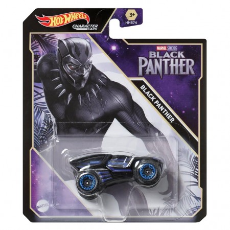 Carro Hot Wheels Character Cars: Marvel Black Panther (3895)