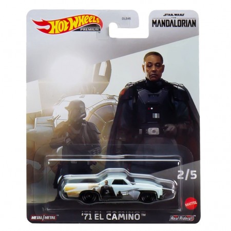 Carro Hot Wheels Premium: Star Wars The Mandalorian 2/5 - '71 El Camino (0859)