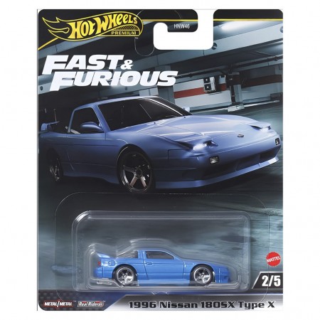 Carro Hot Wheels Premium: Fast & Furious - 1996 Nissan 180sx Type X (7459)