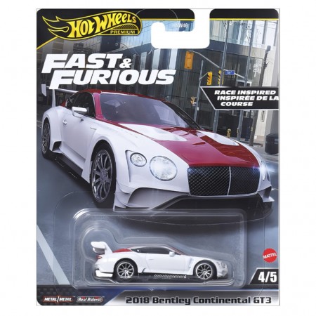 Carro Hot Wheels Premium: Fast & Furious - 2018 Bentley Continental Gt3 (7435)