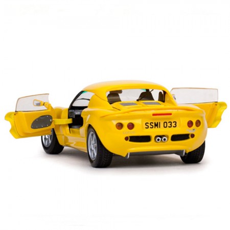 Carro Sun Star Lotus Elise 111s 1999 Escala 1/18 - Amarelo
