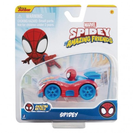 Carrinho Disney Junior: Marvel Spidey And His Amazing Friends - Spidey (64952)