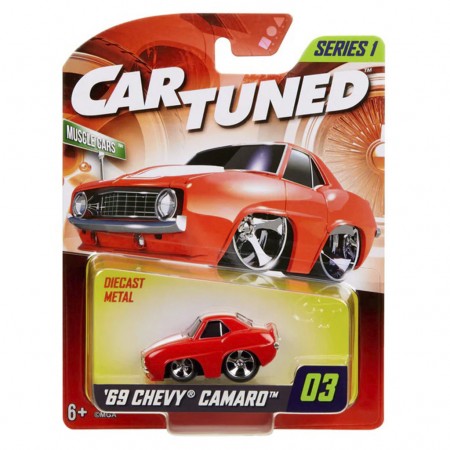 Carro Mga Entertainment Car Tuned - '69 Chevy Camaro (51372)