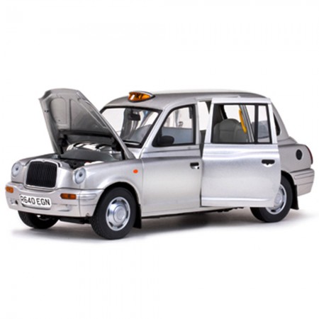 Carro Sun Star Txt London Taxi-plat 1998 Escala 1/18 - Prata