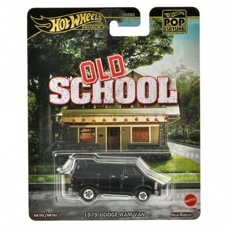 Carro Hot Wheels Premium: Old School - 1979 Dodge Ram Van (5370)