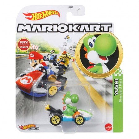 Carro Hot Wheels Mariokart - Yoshi (7789)