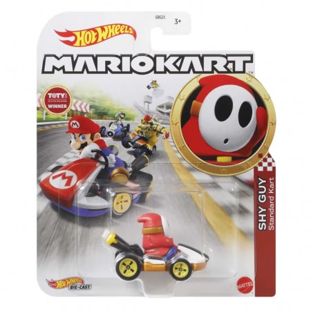 Carro Hot Wheels Mariokart - Shy Guy (1612)